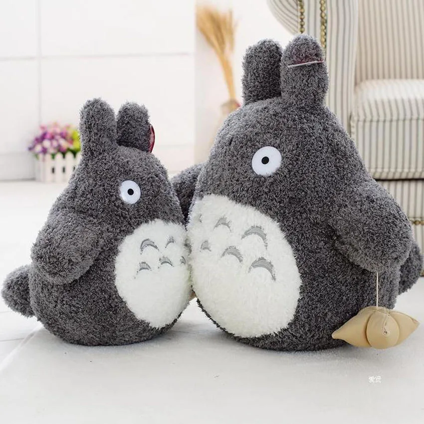 С рисунками из мультфильма; Милые Стиль Плюшевые Тоторо игрушки чучела кукла милые персонажа из фильма для детей на день рождения Рождественские Подарки плюш игрушки куклы