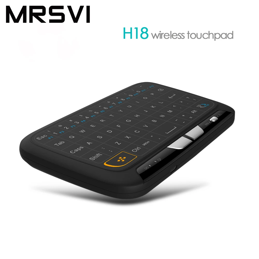 MRSVI горячая Распродажа H18 беспроводная клавиатура сенсорный экран с сенсорной