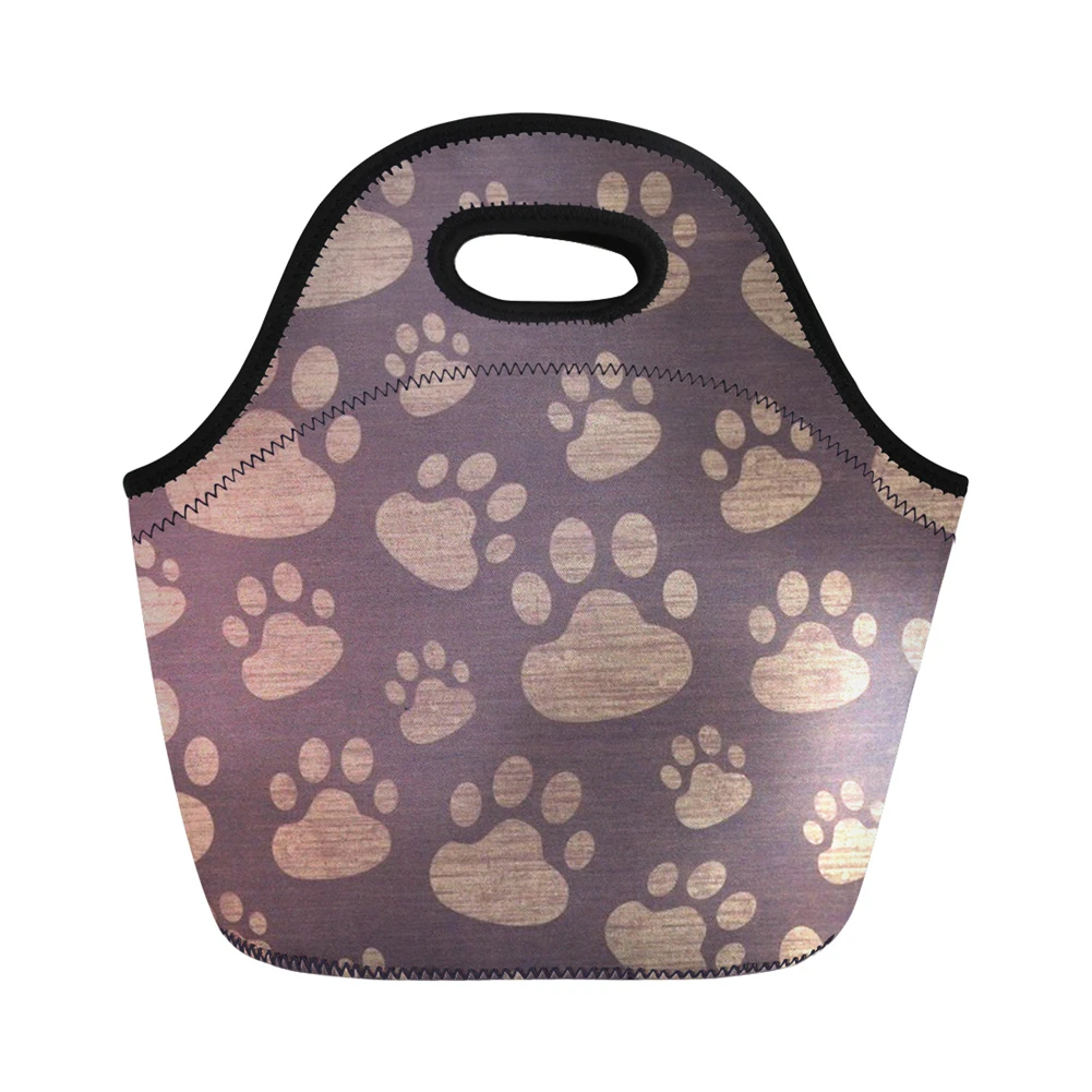 Bolsa de Viagem Forudesigns Comida Fresco Almoço Piquenique Feminino Armazenamento Térmico Isolado Moda Animal Padrão Crianças Refrigerador Portátil Tote