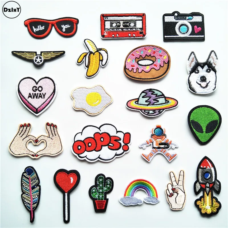 (30 Differents Styles) Animals Parches Embroidery Iron on