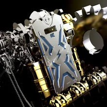 Металлический алюминиевый защитный чехол для samsung Galaxy Note9, защитный чехол-бампер для samsung Note 9, роскошный сверхпрочный чехол для телефона