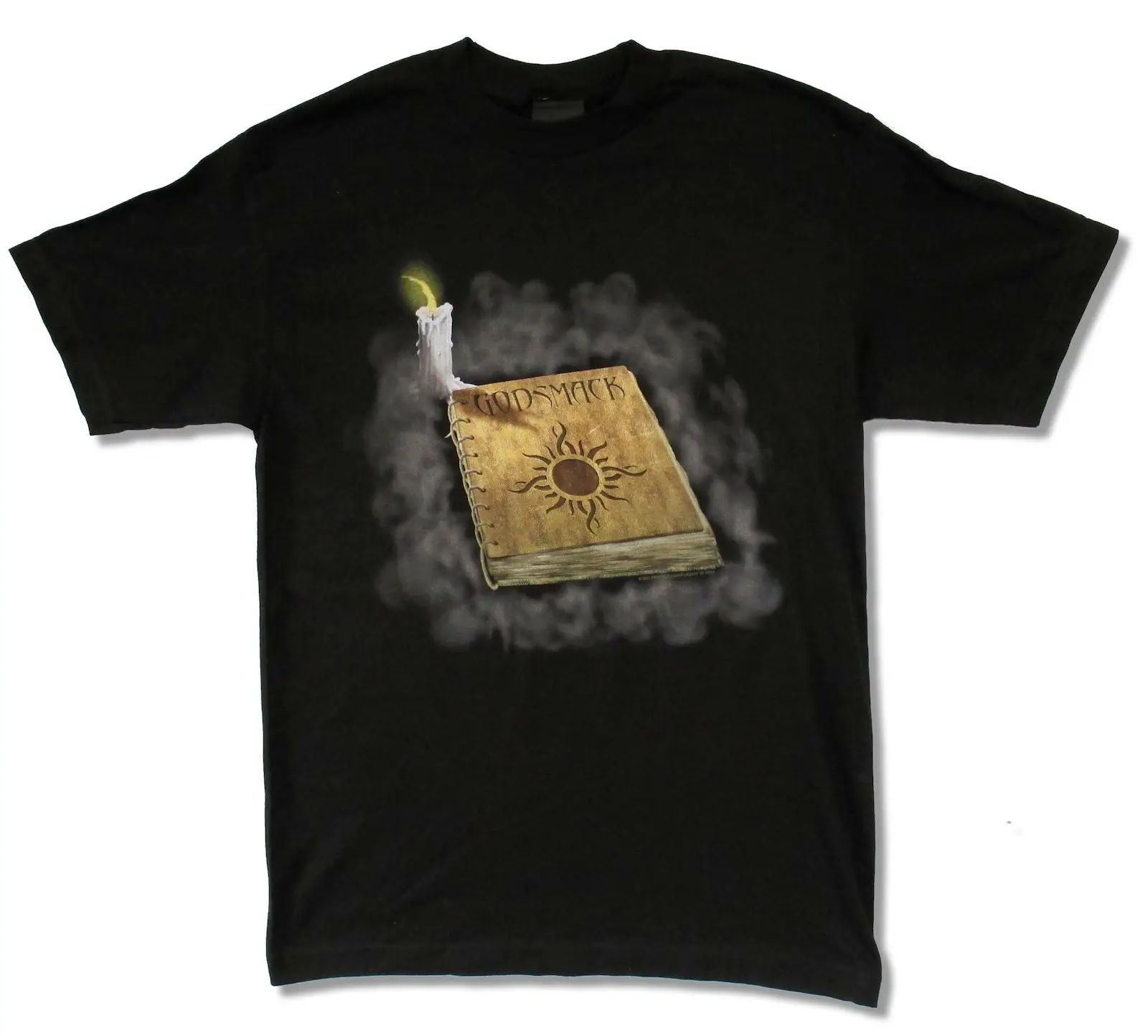 

GODSMACK "BOOK OF SHADOWS" BLACK T-SHIRT NEW 2000 OFFICIAL ADULT BAND