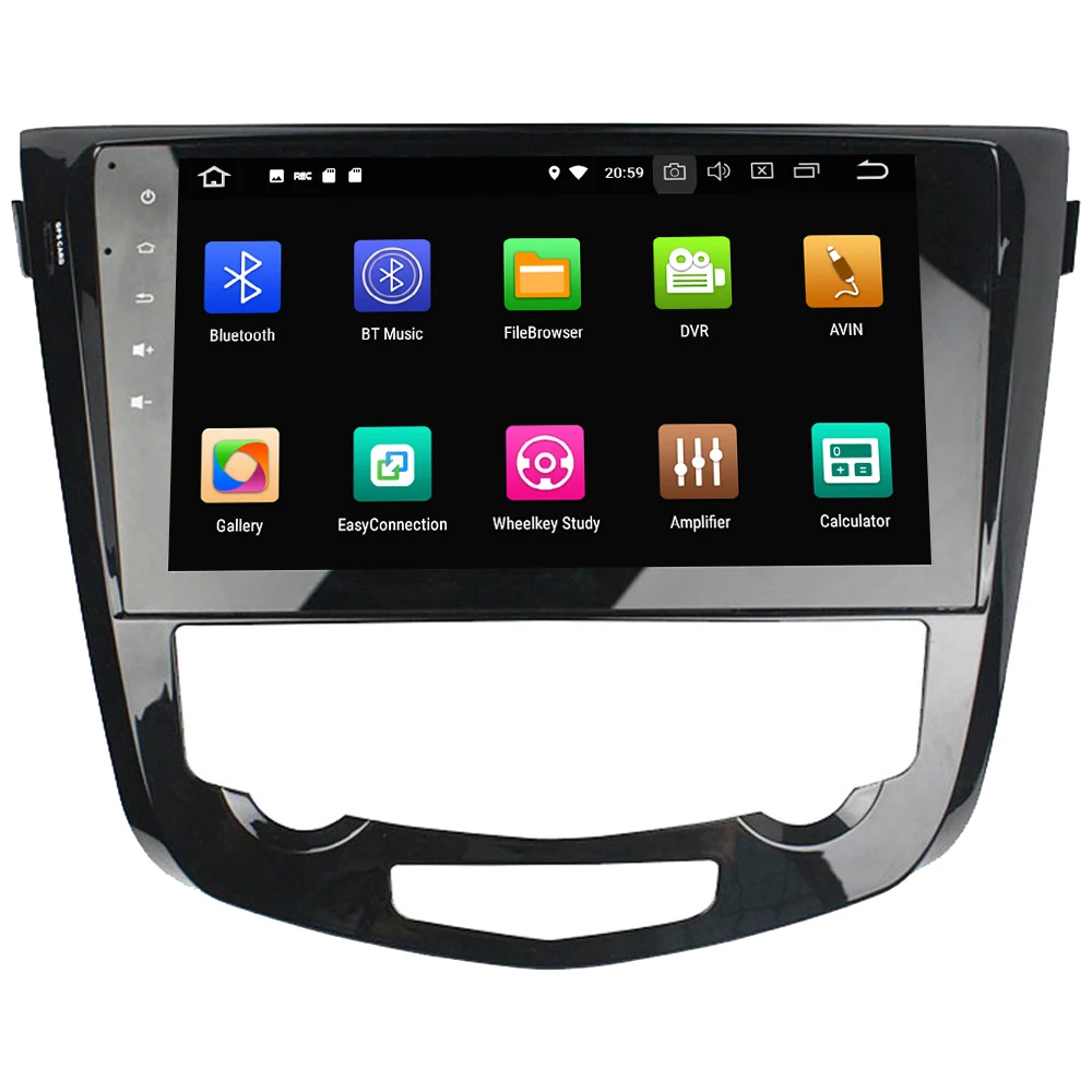 Discount 10.1" IPS Octa Core 4G Android 8.1 4GB RAM 64GB ROM RDS BT Car DVD Player Radio GPS Glonass For Nissan Qashqai X-Trail 2013-2017 1