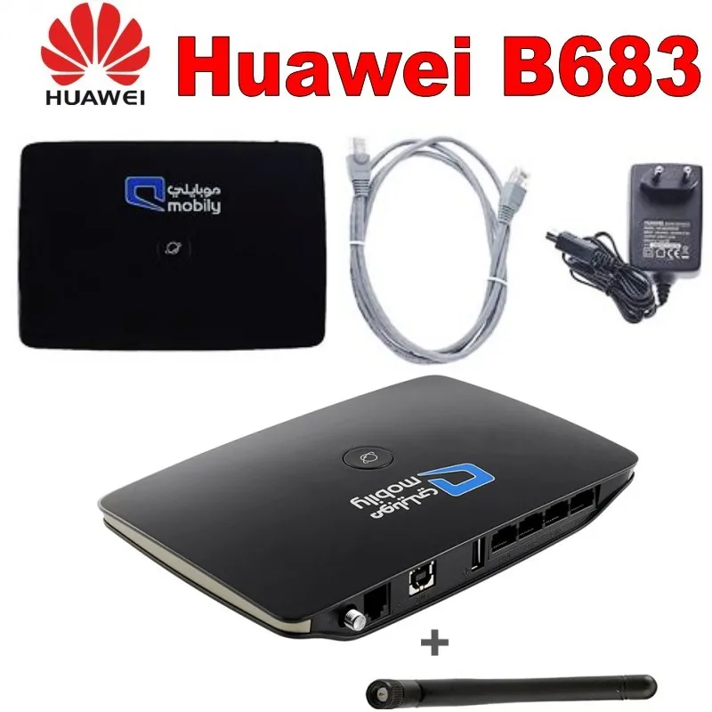 Huawei Unlocked Huawei B683 3G wireless router plus with 3g antenna Huawei Unlocked Huawei B683 3G wireless router plus with 3g antenna