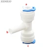 Reverse Osmosis Aquarium System Coupling T Shape Tee 1/4