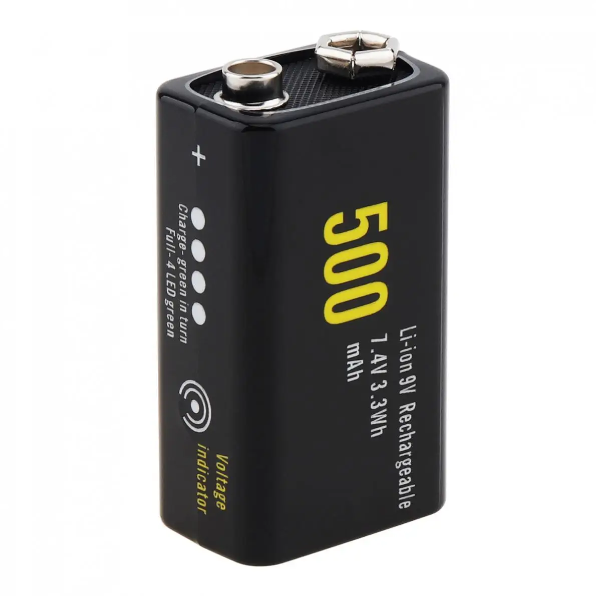 IG-Soshine 2 шт 9 V 6F22 500 Mah Li-Ion 7,4 V 3.3Wh перезаряжаемая батарея Micro-Usb защищенная для мультиметра беспроводной микрофон A