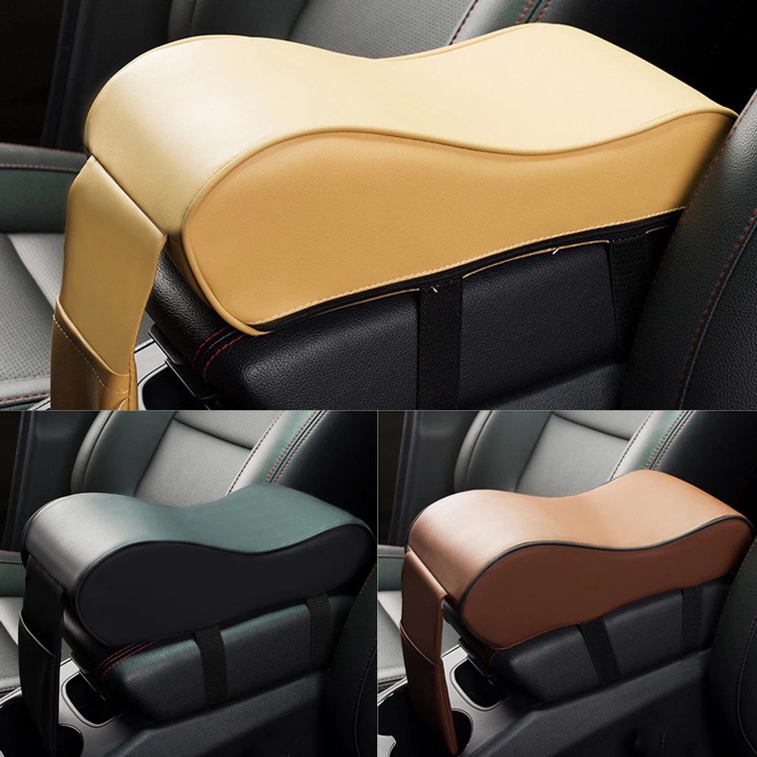 Dewtreetali Car Armrest Box Central Armrest Pad Car Styling Decoration