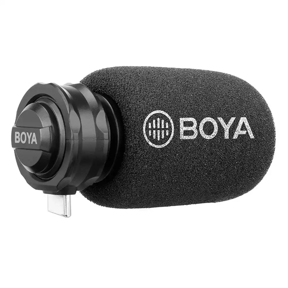 Boya By-Dm100 микрофон для Android цифровой конденсаторный стерео микрофон превосходный звук для Android Usb type-C устройств записи
