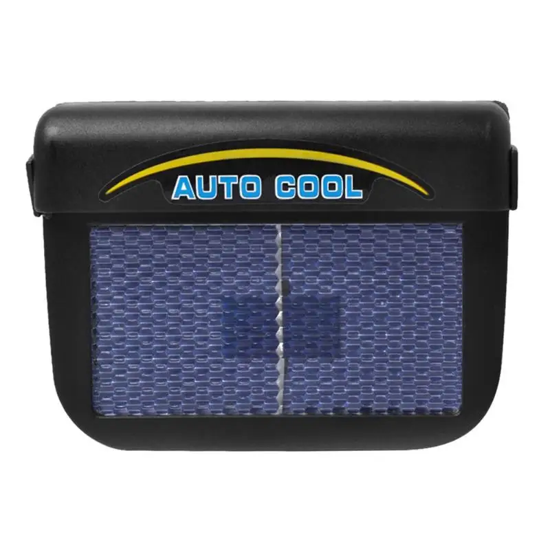 Buy 1Pcs Solar Powered Car Window Air Vent Cooling Fan