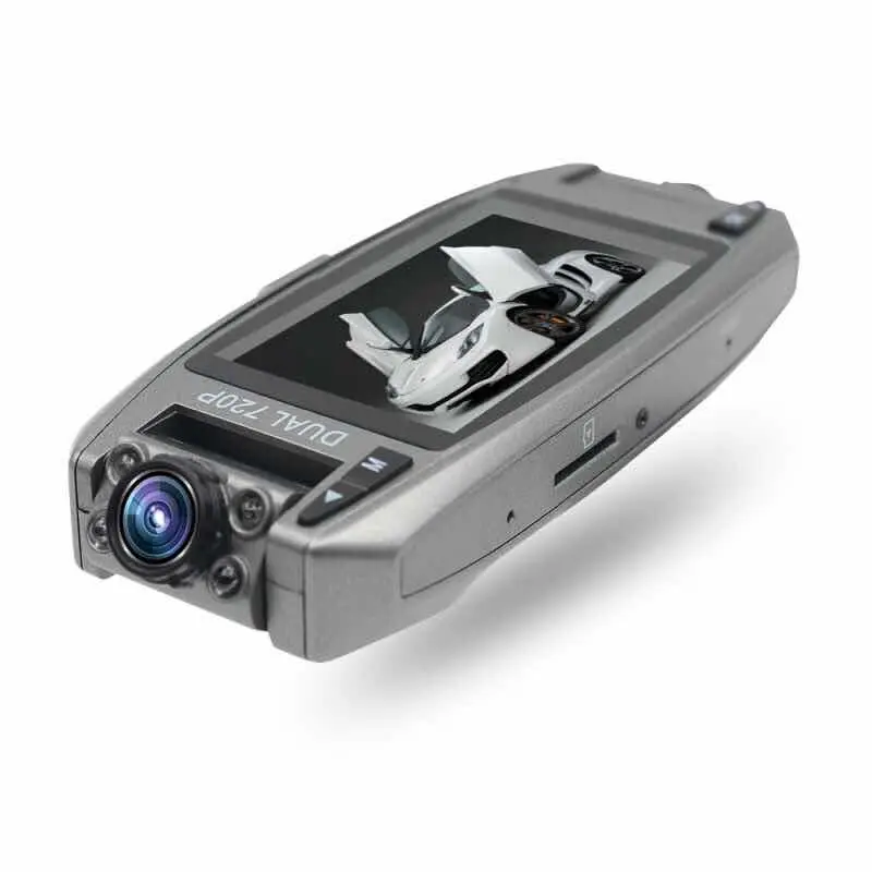  720P Dual Camera Lens Dash Cam with 2.7