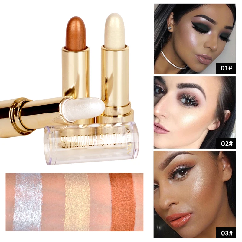 Buy Festival Face Bronzer & Highlighter Makeup 3 Color Cosmetics Pigment White