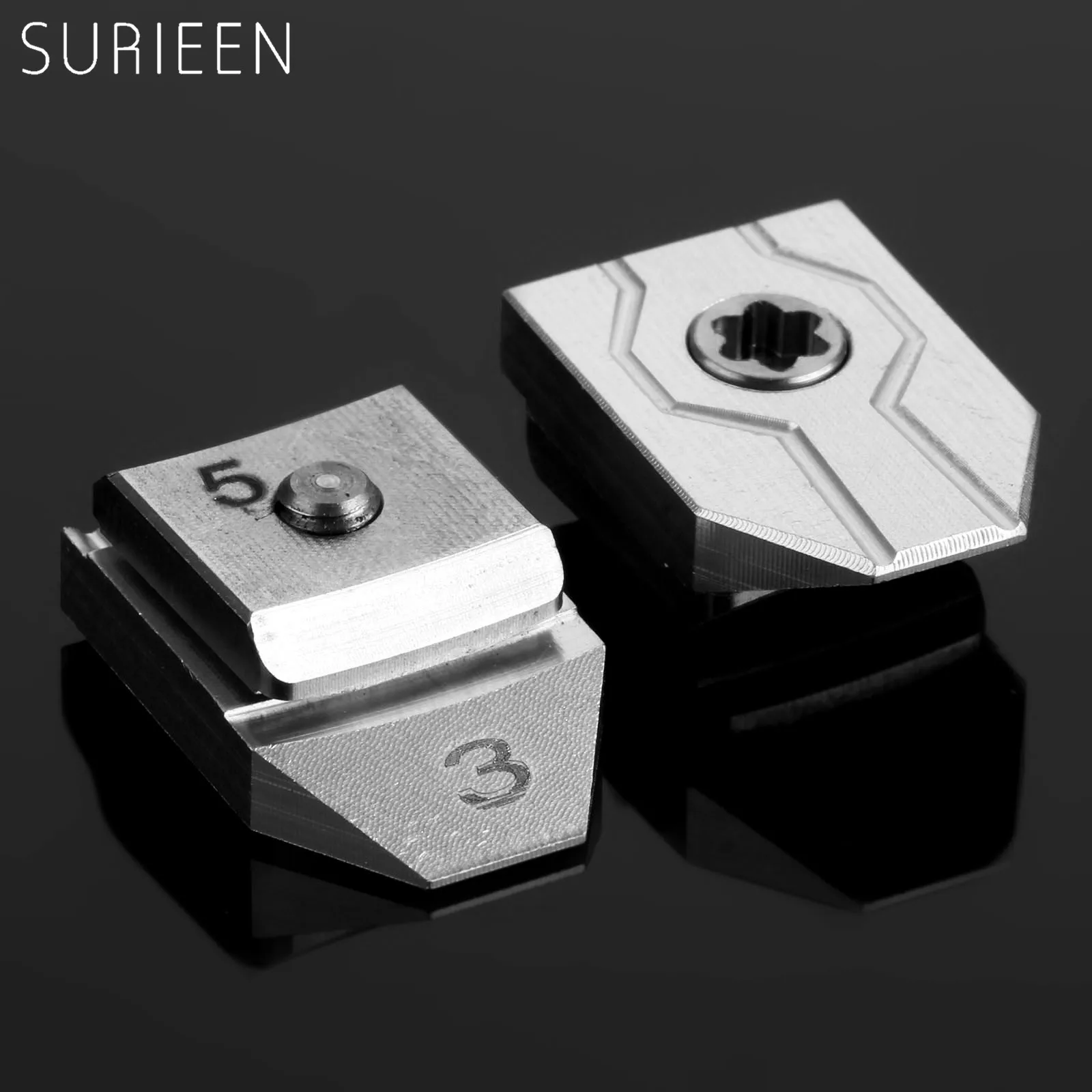 

SURIEEN 2017 8g Golf Weight Movable Sliding Slider Adapter For Taylormade R15 Driver Add Head Swing Weights Silver Sports Golfer