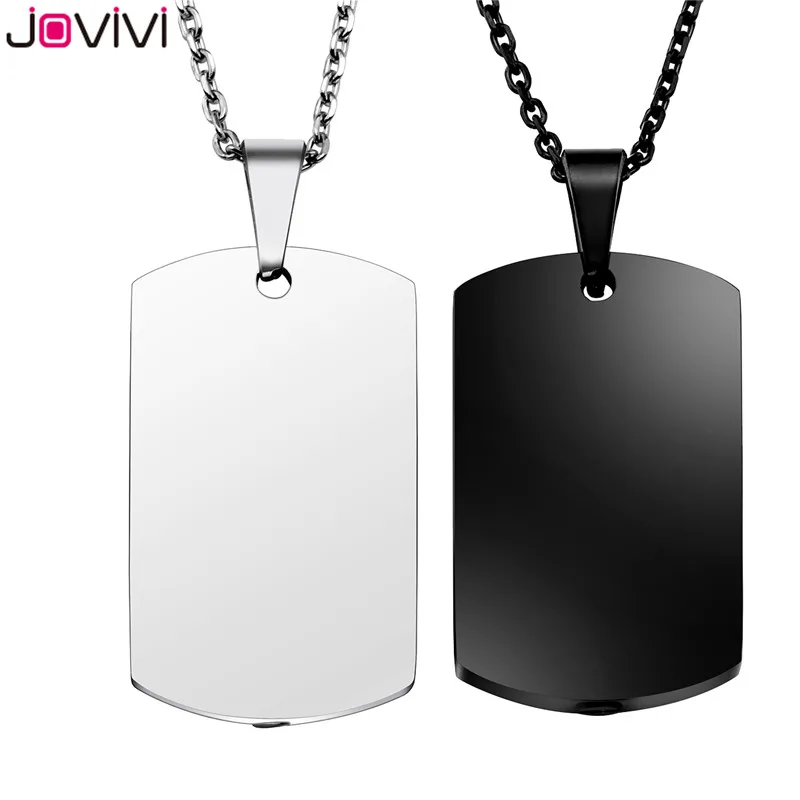 Jovivi новые военные Жетоны для собак из нержавеющей стали подвеска урна на