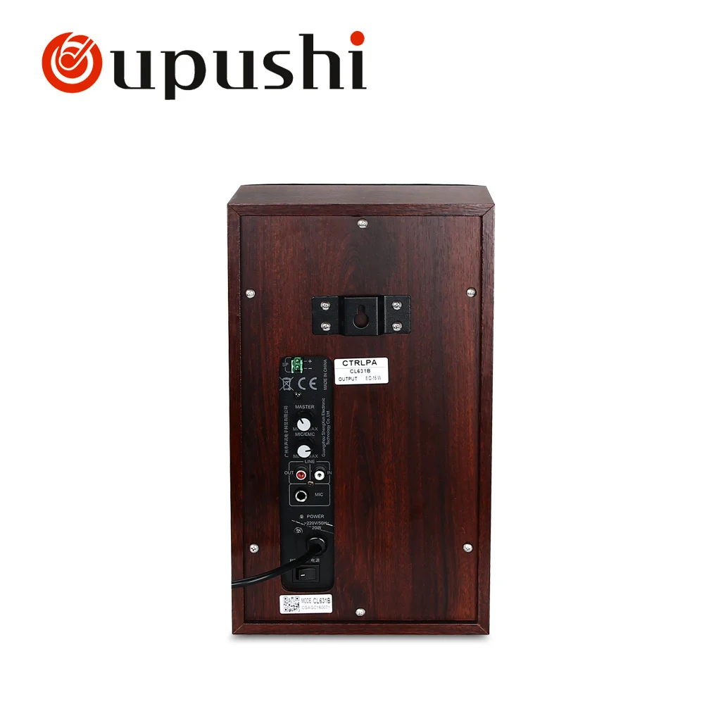 OUPUSHI CL631B bluetooth Активный настенный динамик Встроенный цифровой усилитель мощности с функцией отключения звука имеют высококачественную ДВП