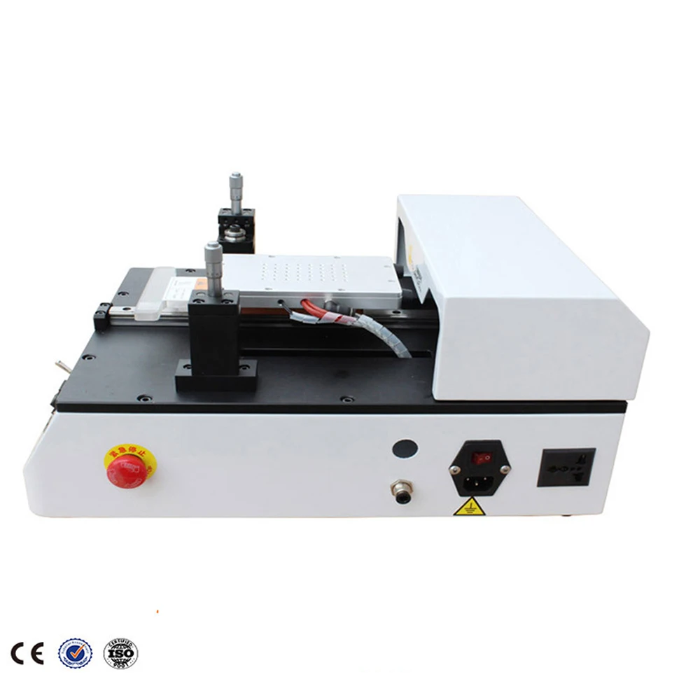 LCD Screen Separator Semi-Automatic Separator Machine Built In Vacuum Pump For Phone Refurbish Maintenance Tools+2PCS steel wire