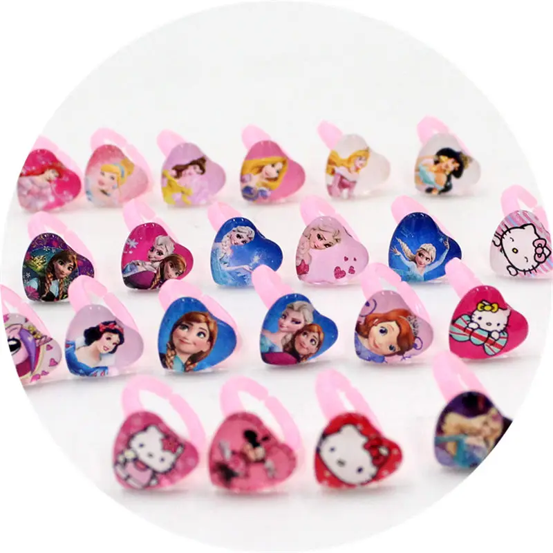 Disney Children's Accessories Children's Day Birthday Frozen Princess Mickey Cartoon Child Ring Accessories Disney Children's Accessories Children's Day Birthday Frozen Princess Mickey Cartoon Child Ring Accessories
