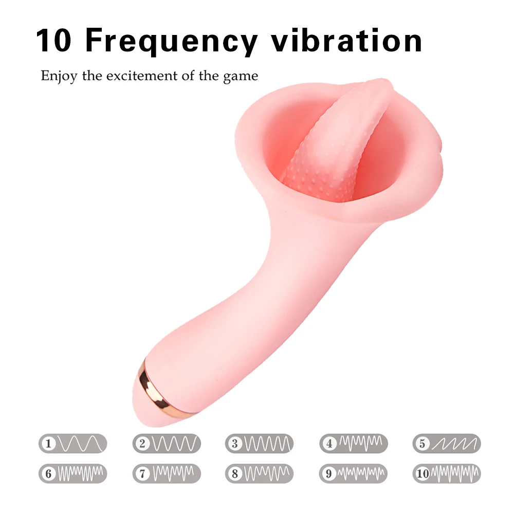 G Spot Clitoral Stimulation Vibrator For Women Adult Sex Toys USB Rechargeable Powerful Nipples Vagina Clitoral Tongue Vibrator (18)