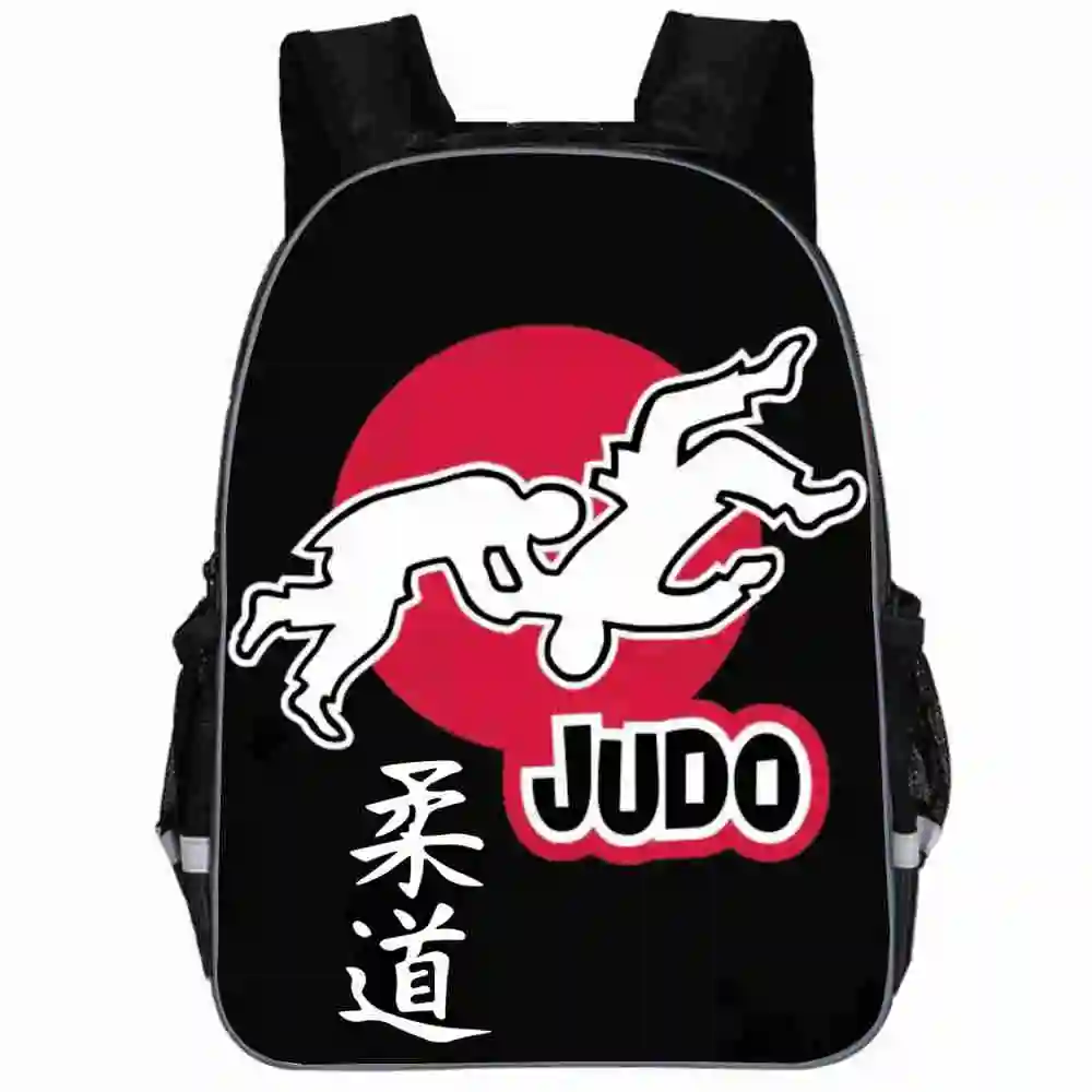 Рюкзак боевого дзюдо тхэквондо карате Aikido Jeet Kune Do Animal для мужчин и девочек, школьные сумки для подростков, Mochila Bolsa - Цвет: D