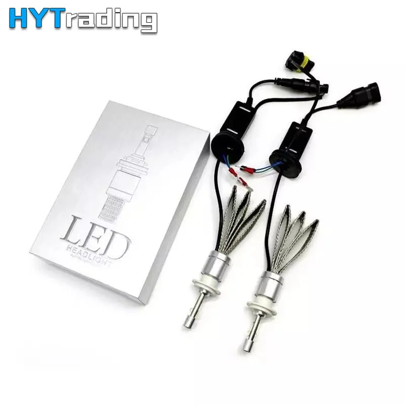 

H7 Car LED Headlight Bulb R3 CRE XHP-50 Auto Extremely Bright All-in-One Conversion Kit 9600Lm 6000K Cool White H4,9004