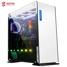 KOTIN S15 высококлассный компьютер I7 7820X GTX1080Ti ASUS X299 материнская плата 650 Вт WideRange PSU RGB вентилятор 16 ram Подлинная Win10 PUBG