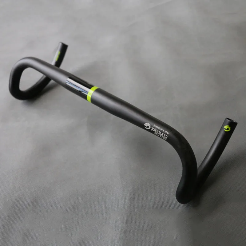 

ASISCOM UD Full Carbon Road Bicycle Handlebar 31.8mm Circular Bike Bent Bar Racing Handle 400/420/440mm Red/Yello/Blue/Green