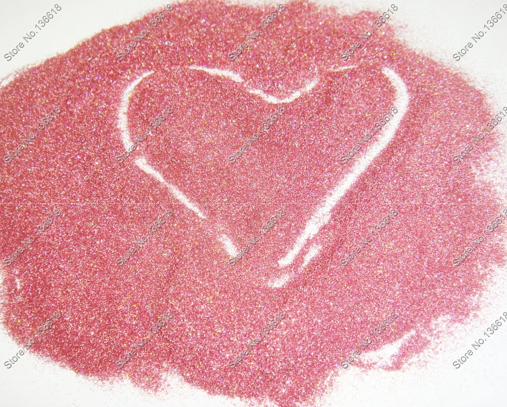 

50g/bag x 1/256"(0.1mm) Holographic Laser Rose Pink Color Shining Fine Nail Glitter Dust Powder for DIY Nail Art&Glitter Craft