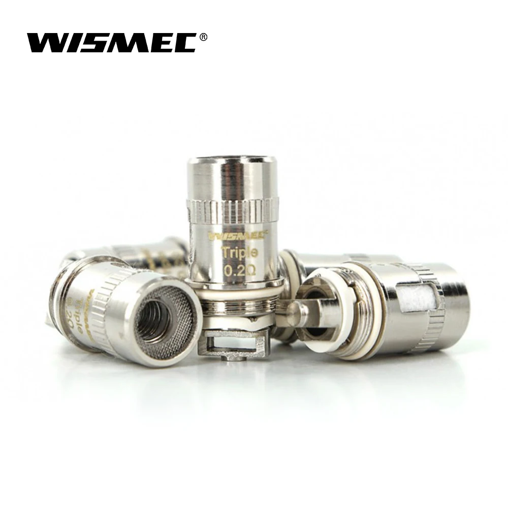Original Wismec Amor mini / Reux mini / Elabo Triple Head 0.2ohm coil replacement coil head for Electronic cigarette atomizer