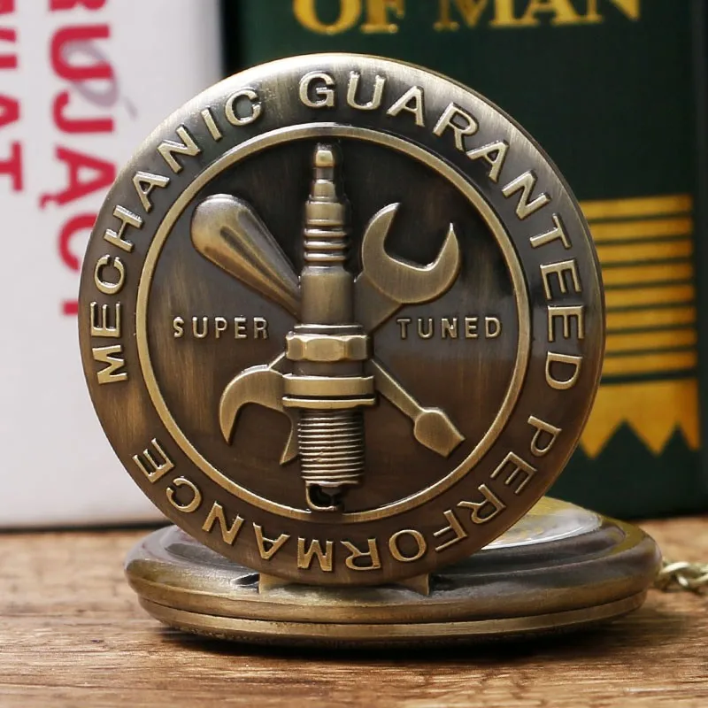 Винтажные супер настроенные оригинальные карманные часы Мужская Подвеска часы с цепочкой ожерелье Женские часы P986