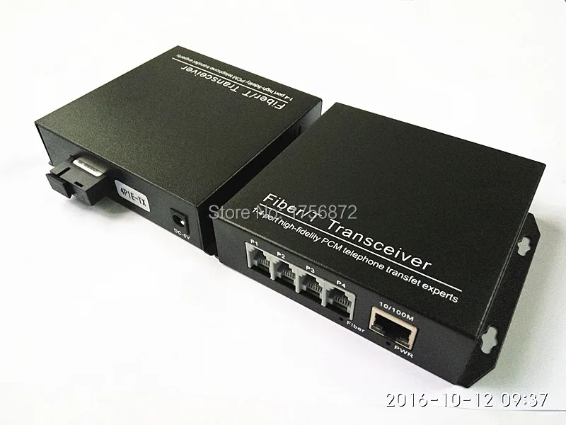 

4-way telephone voice channel PCM telephone Optical Optical Ethernet switch telephone fiber optic transceivers Single mode 20Km