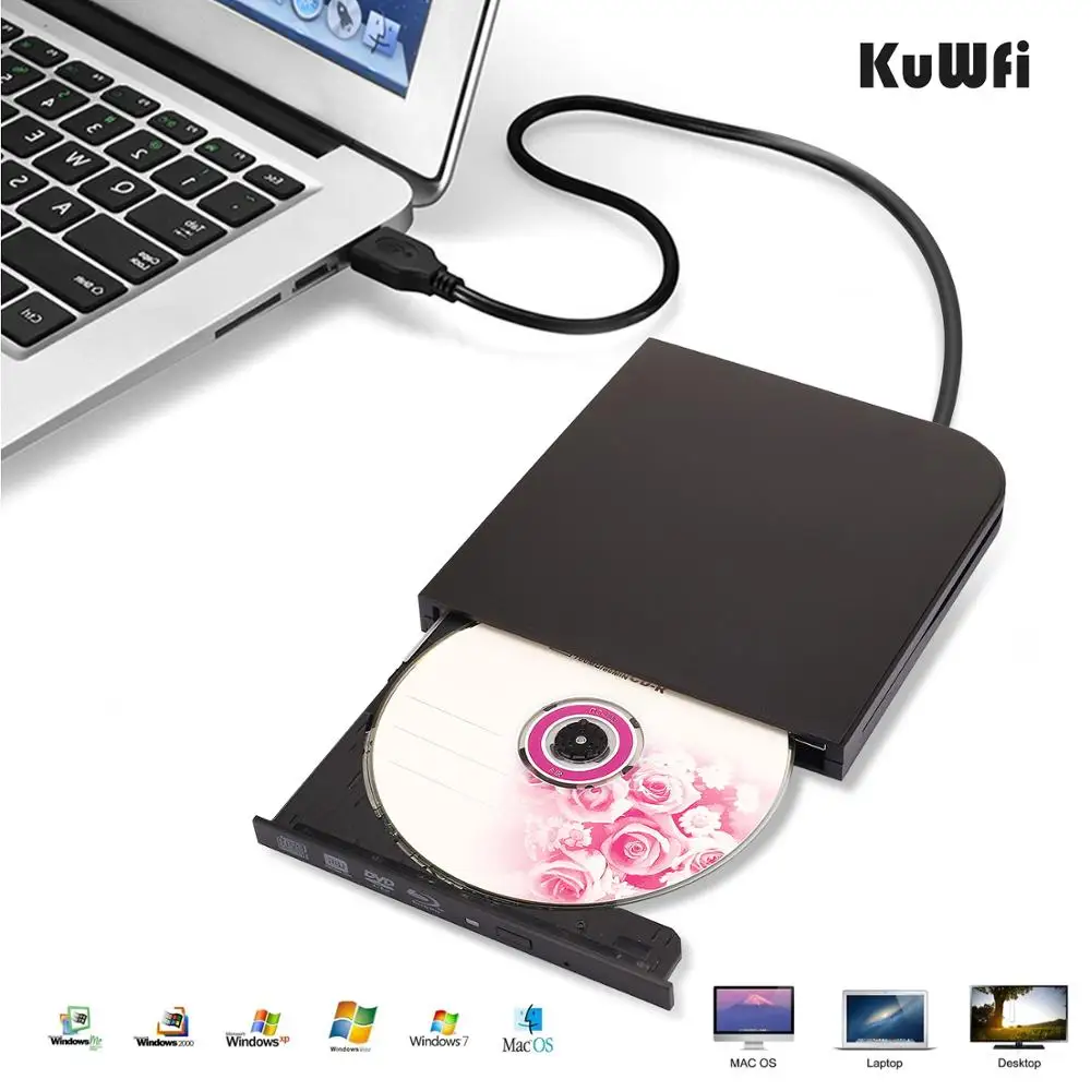 Внешний Blu Ray DVD диска горелки USB3.0 Тип C RW/VCD/проигрыватель компакт дисков RW горелка