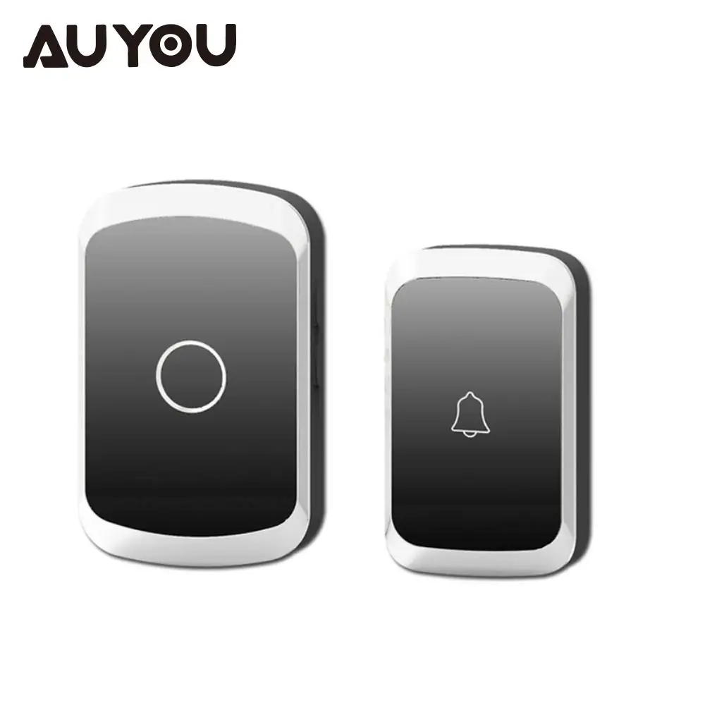 

433.0MHZ Wireless Doorbell Premium Home Security Wireless Music Doorbell Hotel Cordless Wireless Digital Doorbell