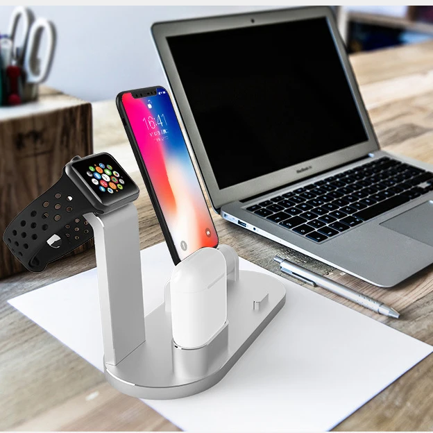 Беспроводное зарядное устройство Qi держатель телефона для iPhone XS Max XR X 8 быстрая