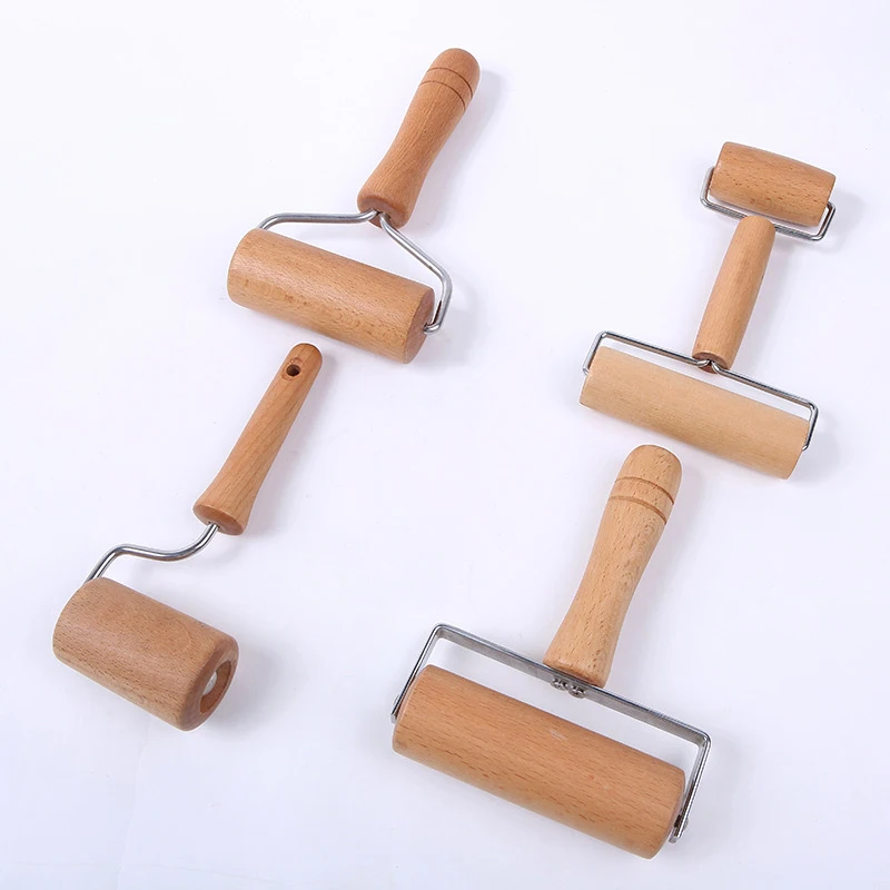 Wooden Rolling Pin, Hand Dough Roller for Pastry, Fondant, Cookie Dough, Chapati, Pasta, Bakery, Pizza. Kitchen tool