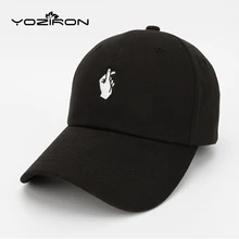 Fashion Cotton Mano Subió OK Amor Gestos Dedo Sombreros Del Snapback Caps Gorras de Béisbol Para Hombres Mujeres Ajustable Cap Adultos