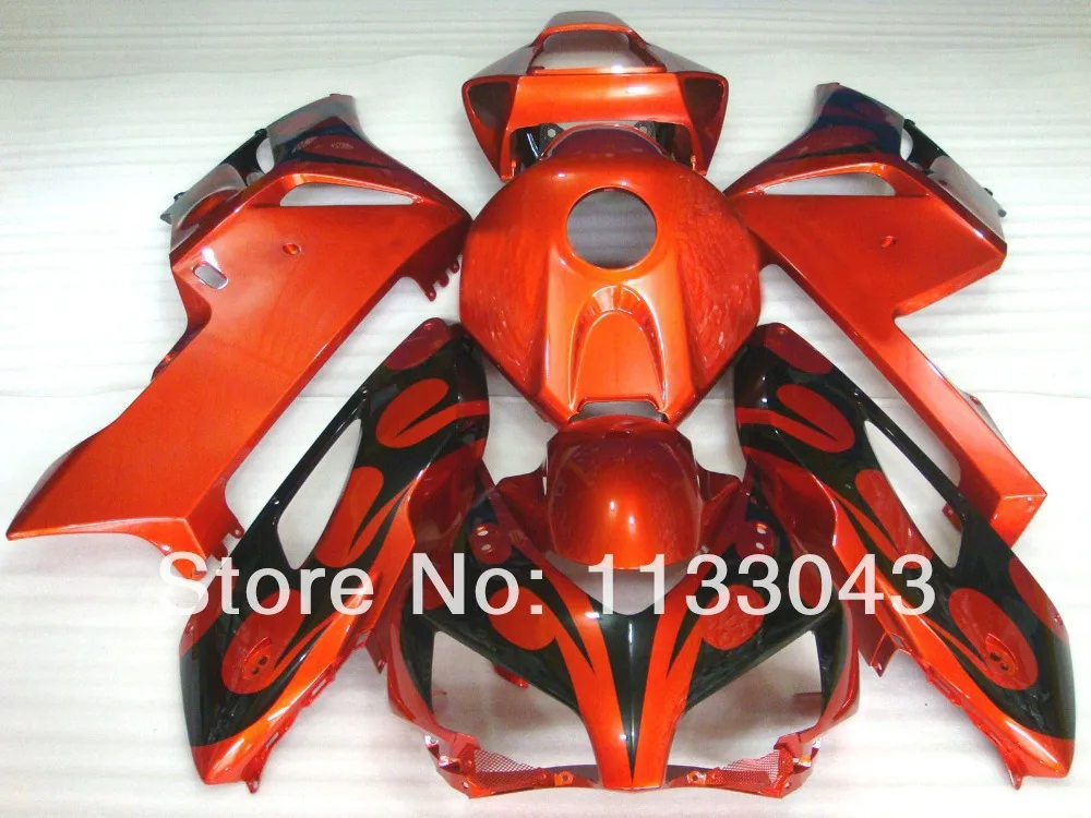 

100%Fit Injection Fairings for HONDA CBR1000RR 04 05 CBR1000 RR 2004 2005 CBR 1000RR 04 05 flame fairing parts #a5hscc