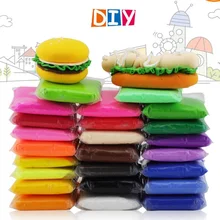 100 г/пакет, сделай сам, мягкий пластилин, глиняный блок, развивающая игрушка для детей, пенопластилин, полимерная цветная глина