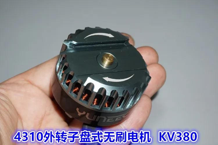 YUNEEC 4310 4910 бесщеточный двигатель KV380 6 S Высококачественный мотор для RC diy частей Радиоуправляемый Дрон Мультикоптер мотор