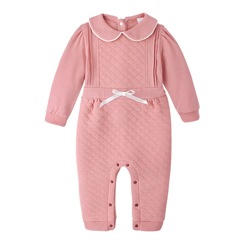 Baby Girls Rompers 0-24M Newborn Baby Girl Clothes Winter Long Sleeve Cotton Baby Girls One-piece Kids Jumpsuit Infant Clothes