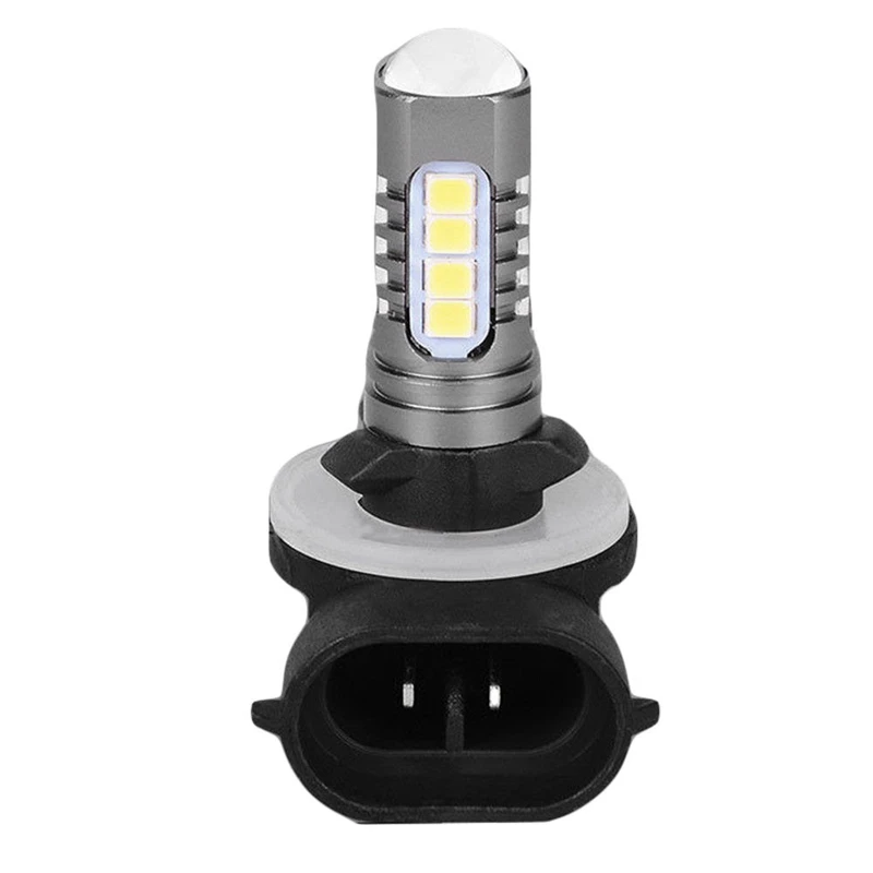 2x6000 K HID Белый 881 высокой мощности 18SMD 2835 3030 светодиодный противотуманный водительский DRL светильник