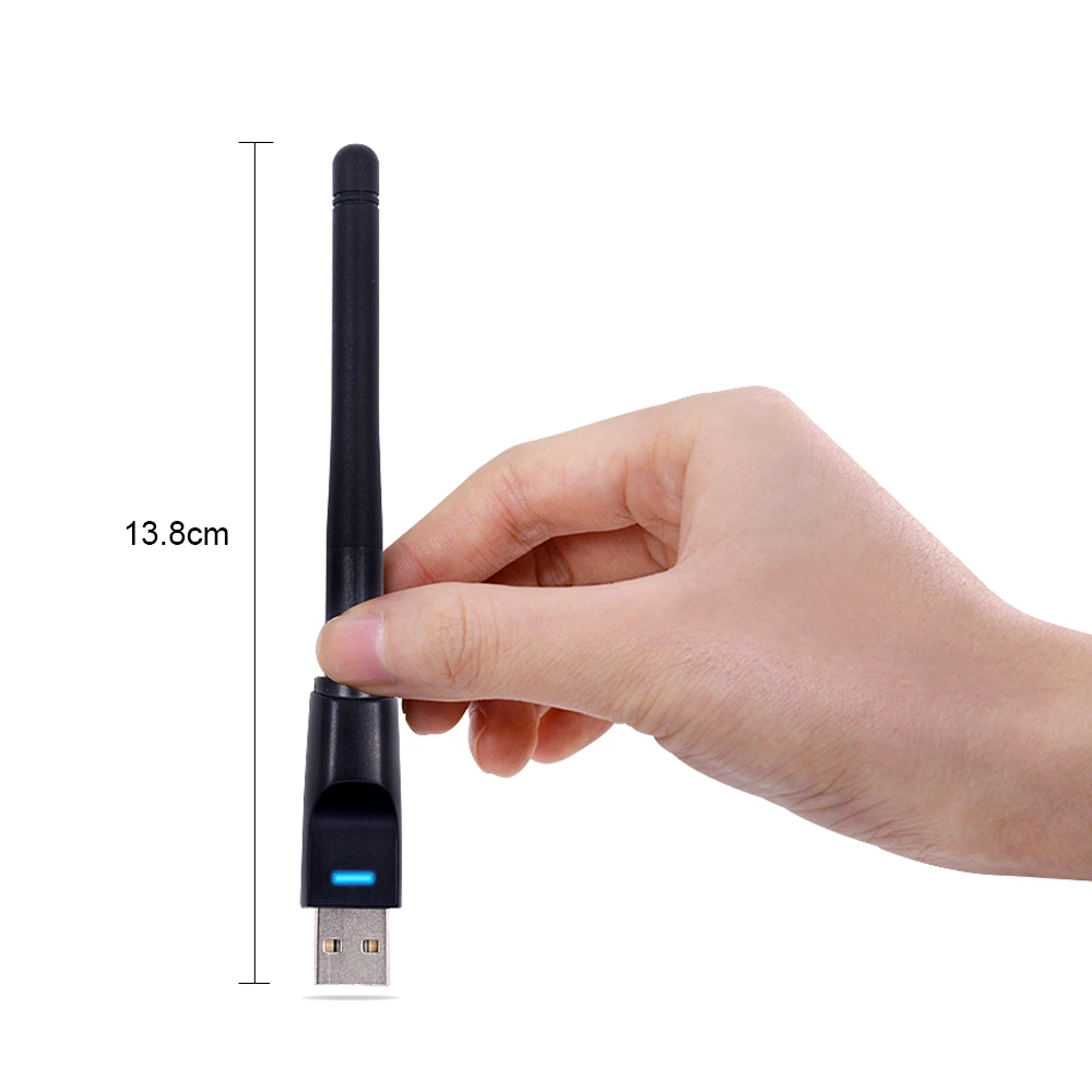 CHIPAL USB Wifi адаптер 150 Мбит/с Wi fi 2 4 ГГц Антенна Ethernet ПК Lan ключ AC приемник|Сетевые