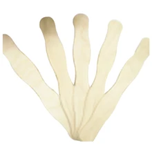 100 шт деревянные, волнистые объемные депрессор языка фруктовое мороженое лед на палочке палочки