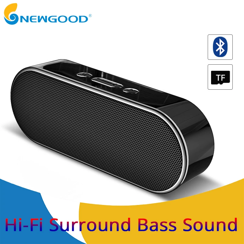 Колонки Мини HiFi беспроводной Bluetooth динамик бас стерео звук портативный с