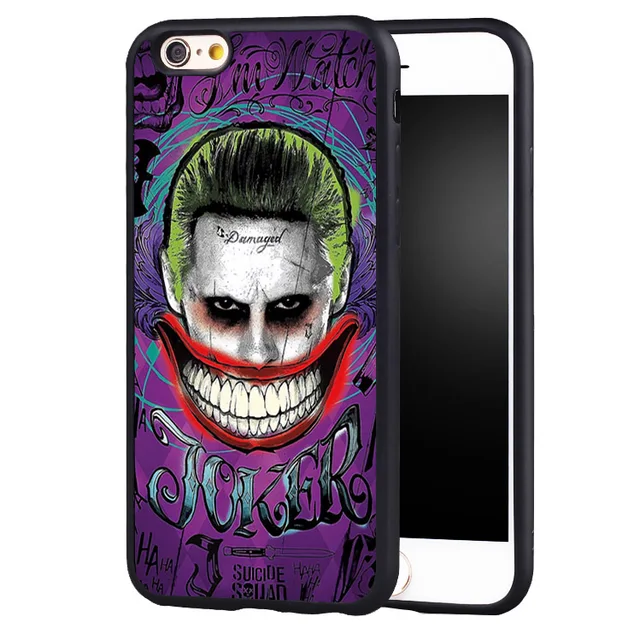 Joker Tangan Senyum Tattoo Dicetak Kasus Cover Iphone 7 Ditambah