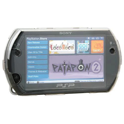 Transparent Hard Crystal Case Cover for PSP Go Case for PSP GO on