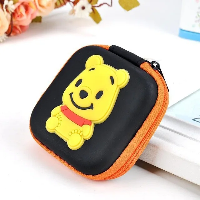 Сумка Микки из мультфильма Disney для наушников милый чехол ключей с монетницей
