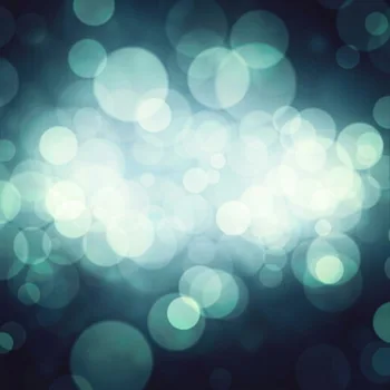 

HUAYI Blue Bokeh Backdrop Art fabric Newborn photography For Studios Drop D-7833