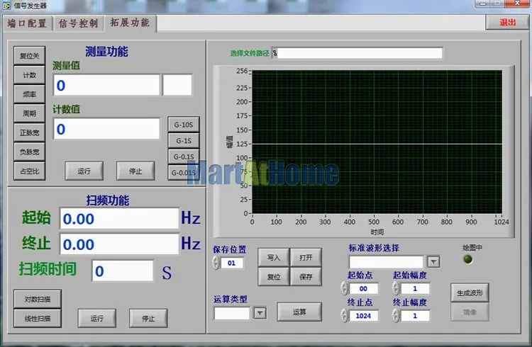 Высокоточный DDS генератор сигналов 12 МГц 2CH lcd произвольная синусоида/квадратная волна+ развертка+ Частотомер# BV304@ CF