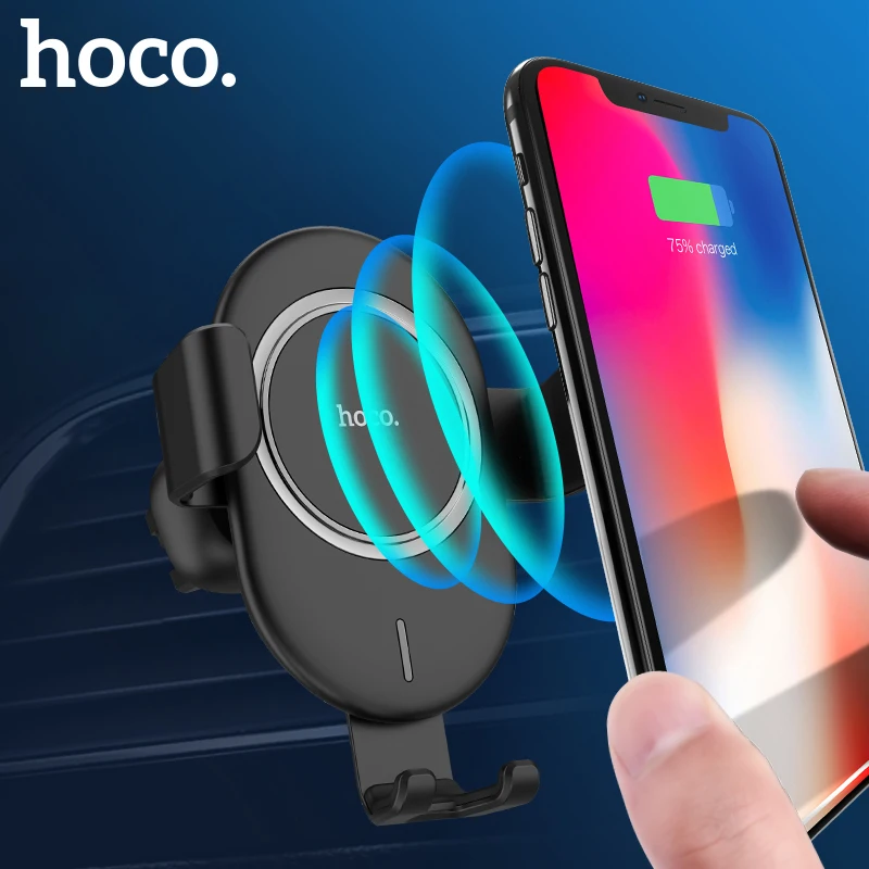 НОСО 10 W автомобиля Qi Беспроводной Зарядное устройство быстрой зарядки для iPhone 8 X