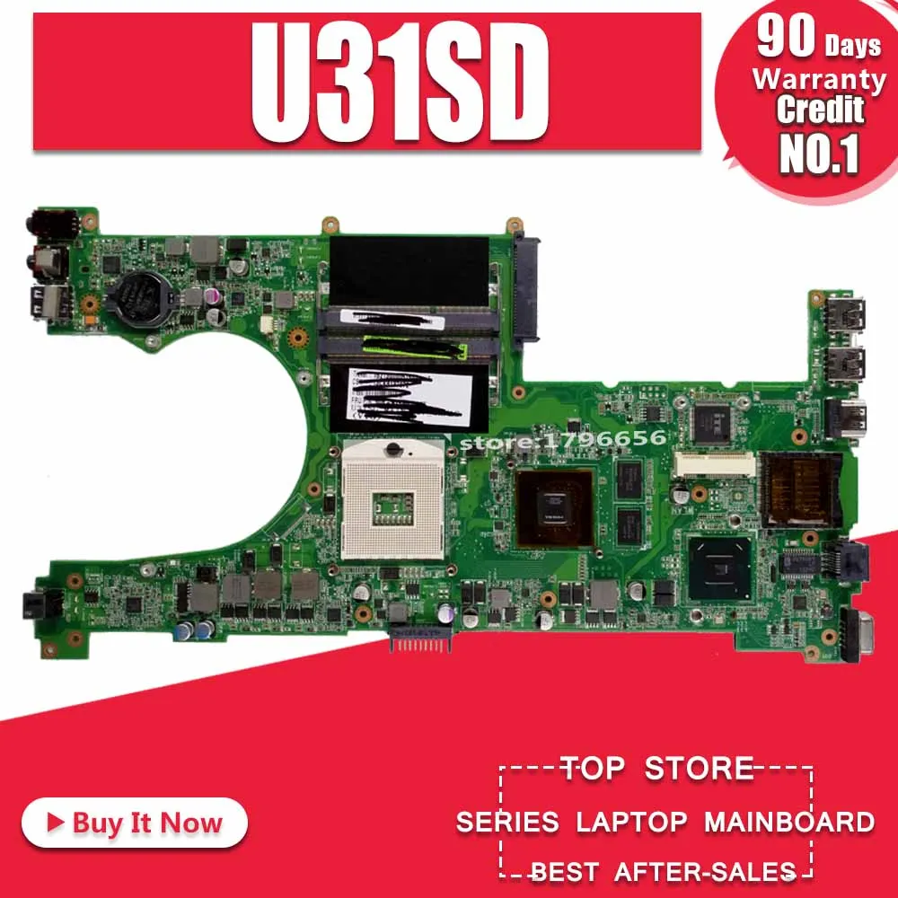Материнская плата для For Asus U31SD U31S X35S U31SG Latop материнская 100% протестирована