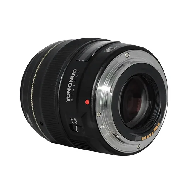 Светодиодная лампа для видеосъемки Yongnuo YN100mm F2 Средний Телеобъектив Объектив с